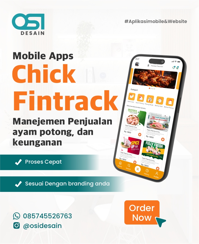Mobile Apps Chickfintrack